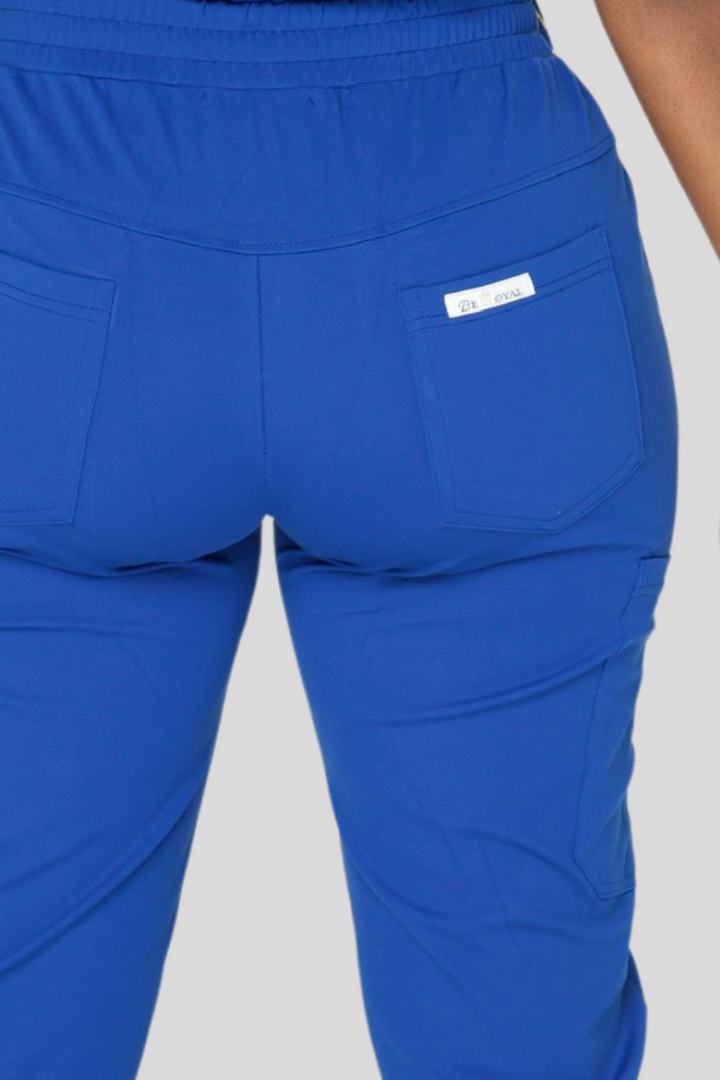 Kandake Jogger Scrub Pants - Royal Blue