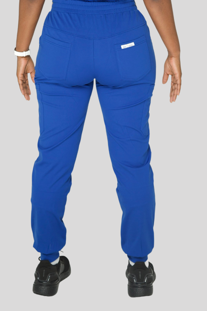Kandake Jogger Scrub Pants - Royal Blue
