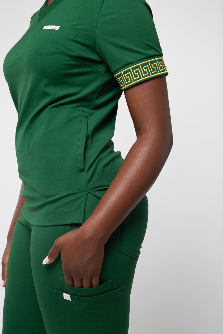 Kandake Jogger Scrub Pants - Green